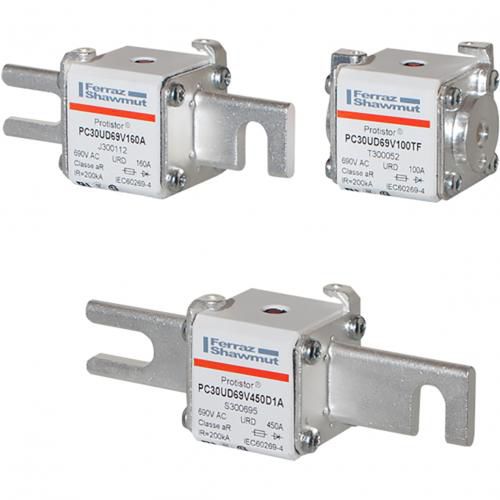 Fusível quadrado - Protistor&reg; size 30 - Mersen - Electrical Power - de ação super-rápida / limitador / Classe aR
