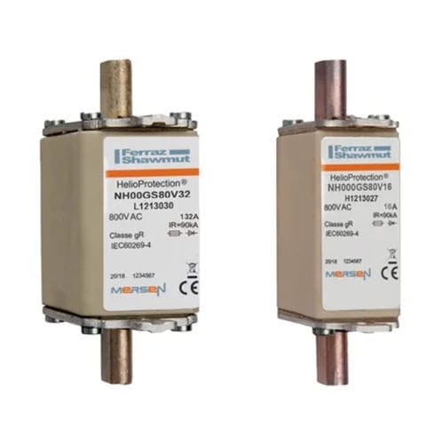 Fusível NH - HelioProtection®  - Mersen - Electrical Power - de proteção contra curto-circuitos / Classe gPV / CC