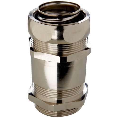 Conexão de roscar - SILVYN® MSK-M ATEX series  - U.I. Lapp GmbH - em latão niquelado / de segurança / para aplicações químicas