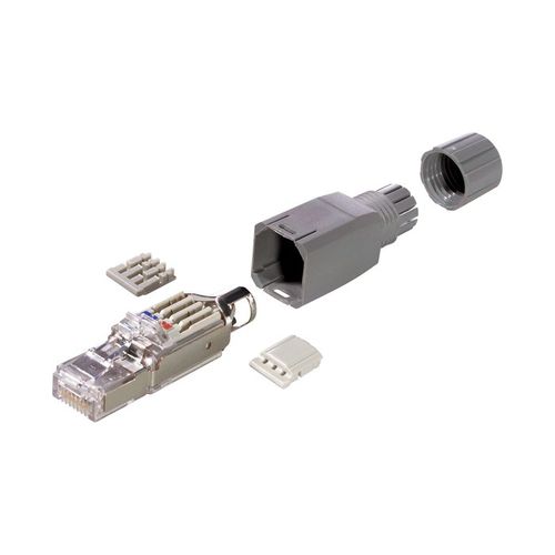 Conector RF - FM45 - U.I. Lapp GmbH - RJ45 / quadrado / flangeado