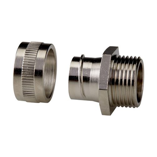 Conexão hidráulica - SILVYN® LGEF-M series  - U.I. Lapp GmbH - de roscar / em aço inoxidável / resistente à corrosão