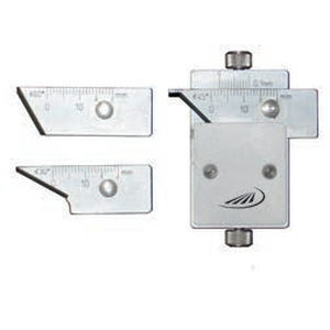 Medidor para chanfro - 0597 301 - HELIOS-PREISSER - angular / portátil de mão / em aço inoxidável