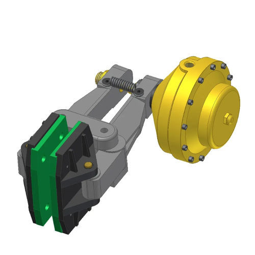 Pinça de freio de fricção - IMA BRAKE SYSTEMS AND FRICTION MATERIAL INDUSTRY - acionada por mola / com liberação pneumática / modular