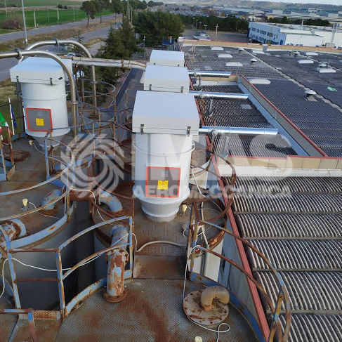 Coletor de pó de cartucho - DS10 - IMAS AEROMECCANICA SRL - limpeza pneumática / autolimpante / ATEX