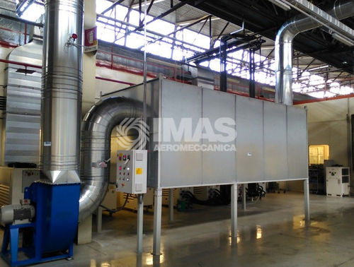 Unidade de filtragem de carvão ativado - CARBOCONT - IMAS AEROMECCANICA SRL - de partículas / líquido sem COV / em aço inoxidável