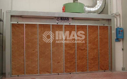 Cabine de pintura aberta - EN series - IMAS AEROMECCANICA SRL - para peças de reposição / para veículos / para a indústria da madeira