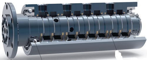 Junta rotativa para ar - RU023 - Rotary Systems, Inc. - para vácuo / 8 passagens / hidráulica