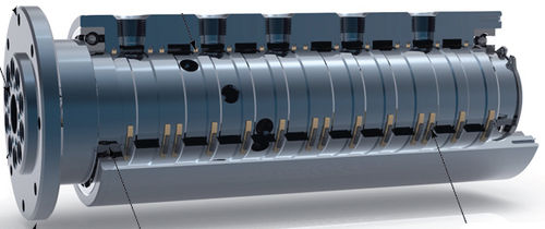 Junta rotativa para ar - RU025 - Rotary Systems, Inc. - para vácuo / 10 passagens / hidráulica