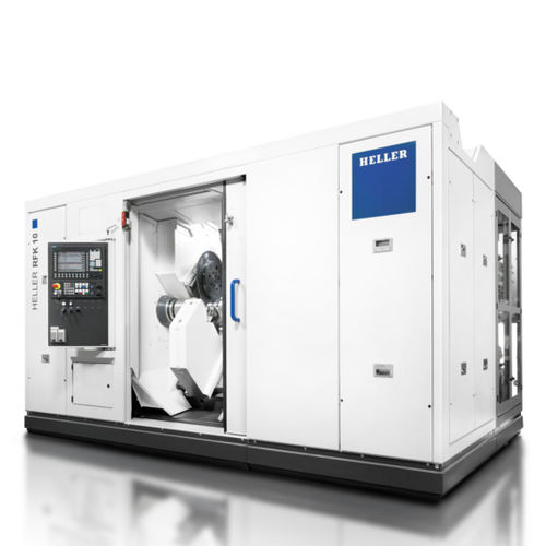 Centro de usinagem CNC para virabrequins - R series - HELLER - de 3 eixos / vertical / de dois fusos