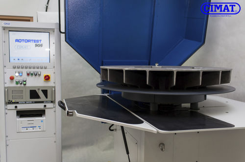 Balanceadora vertical - Fan balancing machine - Ascential Technologies, Test & Measurement Systems - dinâmica / para soprador / para ventiladores