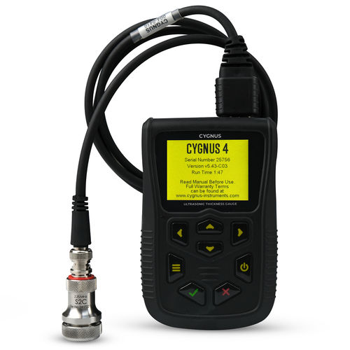 Medidor de espessura ultrassônico - 4 - Cygnus Instruments Ltd - para metais / de parede / de corrosão
