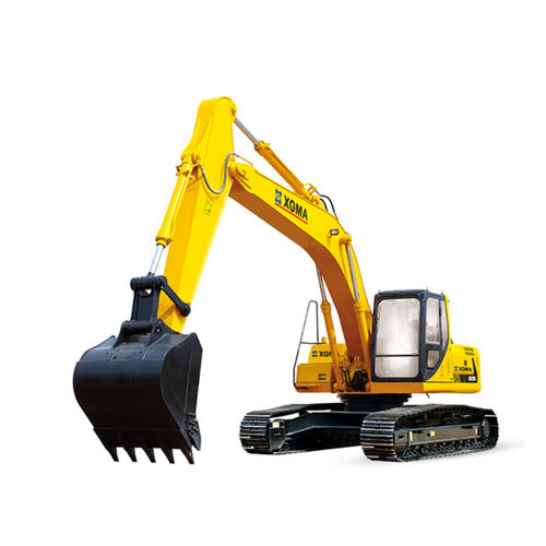 Escavadeira de médio porte - XG825EL - Xiamen XGMA Machinery Co., Ltd - de esteiras / a diesel / para construção civil