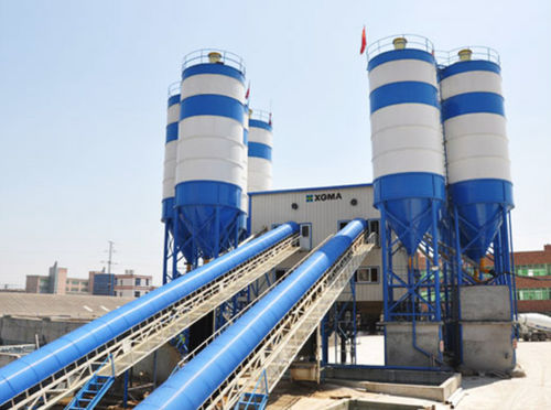 Central de concreto estacionária - JS series  - Xiamen XGMA Machinery Co., Ltd - automática
