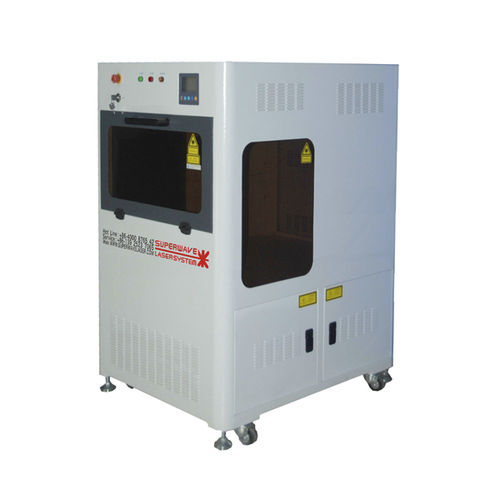 Máquina de gravação a laser - Shenzhen Superwave Laser Technology Co.,Ltd - de díodo / de vidro / CNC
