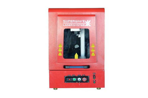 Máquina de gravação e marcação a laser de fibra - 30W, 50W ,70W, 100W - Shenzhen Superwave Laser Technology Co.,Ltd - a laser CO2 / de bancada