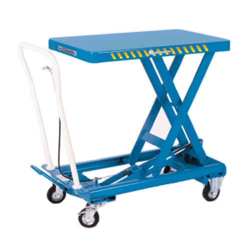 Mesa elevatória tipo tesoura - MobiLift BX series - Bishamon - manual / móvel / de carregamento