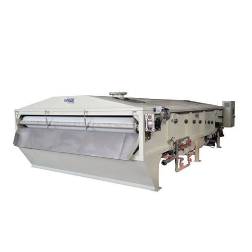 Espessador por gravidade - HBT series - Shanghai Haibar Mechanical Engineering Co.,Ltd - de esteira / para tratamento de lamas