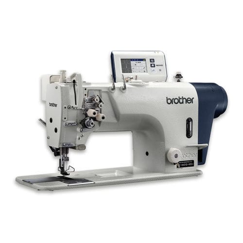 Máquina de costura de ponto fixo - T-8421D - Brother - de 2 agulhas / de um único fio / de tecidos