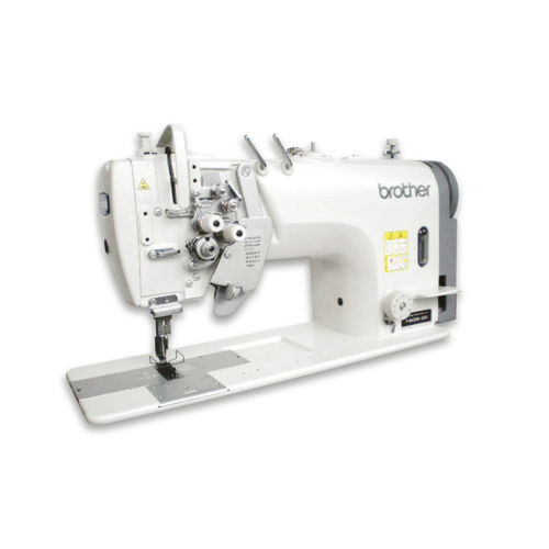 Máquina de costura de ponto fixo - T-8750C - Brother - de 2 agulhas / de um único fio / de tecidos