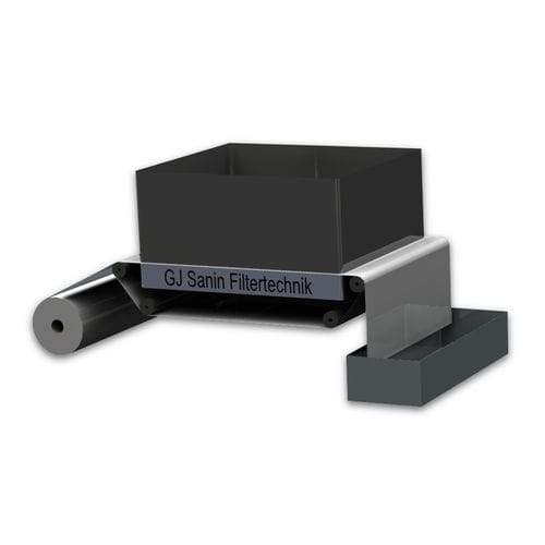 Filtro de esteira - Sanin Filtertechnik GmbH - de água / para óleo / para águas residuais