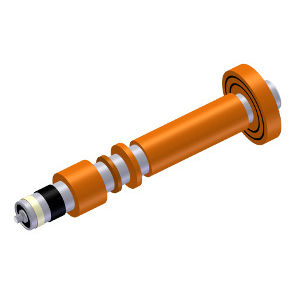 Espaçador de roletes de transportador - Dura-Belt - luva