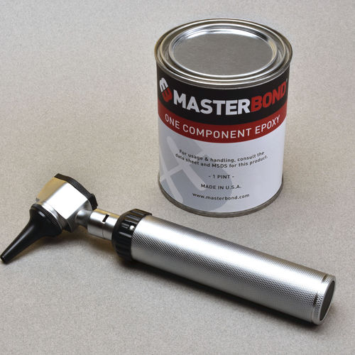 Cola epóxi - Master Bond - monocomponente / médico-hospitalar / de polimerização por calor