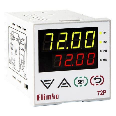 Indicador-controlador de temperatura - E-72P Series - Elimko Elektronik Imalat ve Kontrol - universal / de pressão / de corrente