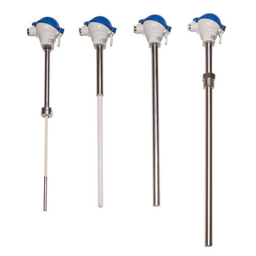 Sonda de temperatura de termopar - TC series - Elimko Elektronik Imalat ve Kontrol - cerâmica / flangeada / com carcaça metálica