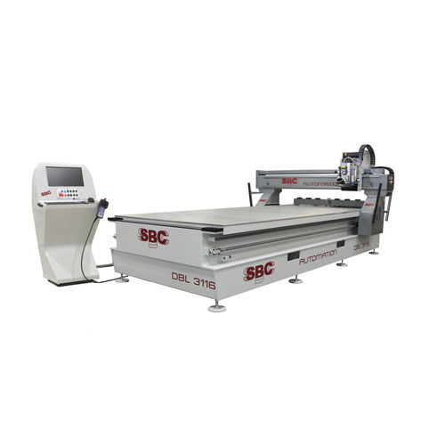 Fresadora CNC de 3 eixos - DBL - SBC AUTOMATION - vertical / para compósitos