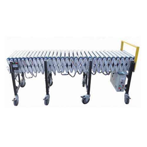 Transportador de rolos - ERC4M/D  - ZHEJIANG BROTHER PACKING MACHINERY CO.,LTD - horizontal / de transporte / extensível