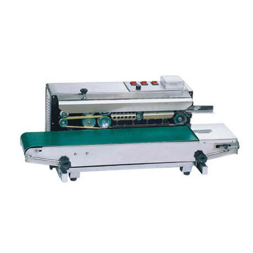 Seladora térmica contínua - SF150 series - ZHEJIANG BROTHER PACKING MACHINERY CO.,LTD - automática / de filme plástico / para fecho de sacos