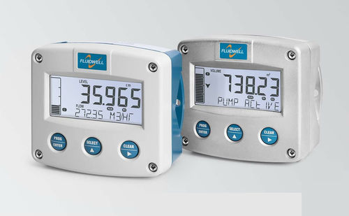 Controlador de bomba medidor de vazão - F175 - Fluidwell bv - medição de nível e débito / com alarme integrado / para a gestão de bombas