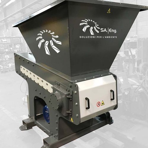 Triturador primário - SA1 1000 - SA Eng - de 1 eixo / de resíduos / compacto