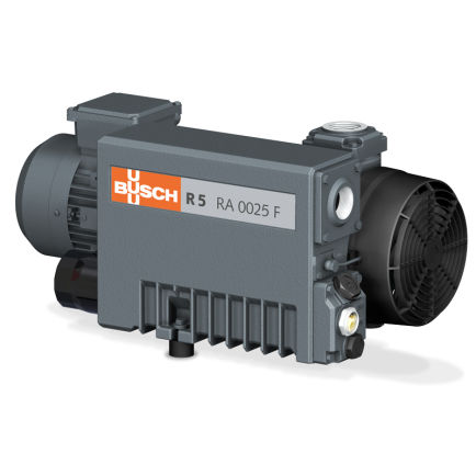 Bomba de vácuo de palhetas rotativas - R5 RA 0025 F - Busch Vacuum Solutions - lubrificada com óleo / de simples estágio