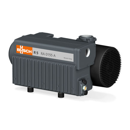 Bomba de vácuo de palhetas rotativas - R5 RA 0155 A - Busch Vacuum Solutions - lubrificada com óleo / de simples estágio