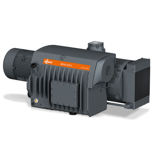 Bomba de vácuo de palhetas rotativas - R5 RA 0400 C - Busch Vacuum Solutions - lubrificada com óleo / de simples estágio