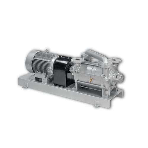 Bomba de vácuo de anel líquido - Dolphin LB 3809 A - Busch Vacuum Solutions - lubrificada / de dois estágios / para água