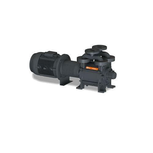 Bomba de vácuo de anel líquido - Dolphin LA 0224 A	 - Busch Vacuum Solutions - seca / de simples estágio