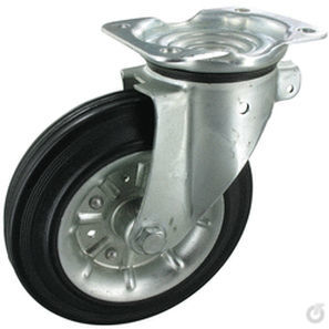 Rodízio giratório - GRB NL 4/200/50R - Rollentechnik vom Stein GmbH - com espiga / duplo / em aço