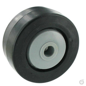 Roda com banda de rodagem - DRN 80/35/1K-FA - Rollentechnik vom Stein GmbH - em borracha / Shore A / elástica