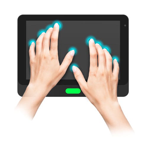 Painel PC LCD - TD-1050 PRO - Qbic Technology - com tela sensível ao toque multitouch / 10,1" / 1024 x 768