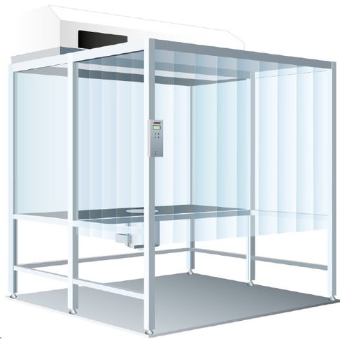 Bancada de trabalho em aço inoxidável - Spetec GmbH - para sala limpa / móvel / compacta
