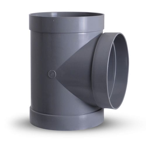 Conexão hidráulica - PVC-TPCF-90 - ALNOR Ventilation Systems - de encaixe / em T / em material plástico