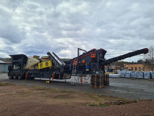 Britador de mandíbulas - JC-2 - CONSTMACH Concrete Plants & Crushers - móvel / de alta capacidade / primário