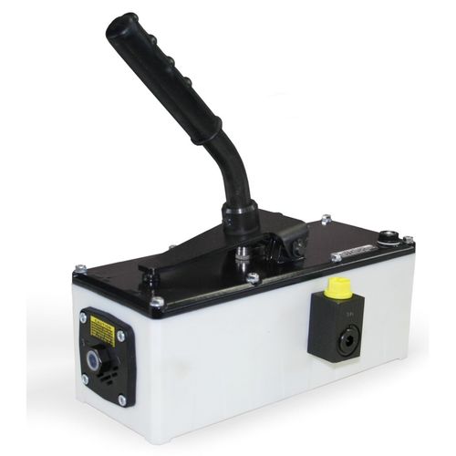 Bomba hidráulica hidropneumática - HP LEVER series - BELL S.R.L. - de engrenagens helicoidais / de pistão / de parafuso