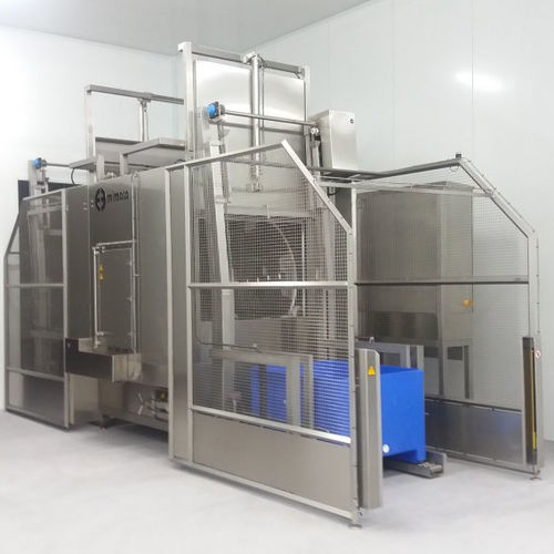 Lavador de contêineres de carregamento lateral - LCR-1000 - Mimasa Washing Technologies - automático