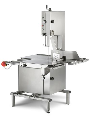Serra de fita para ossos com mesa deslizante - C/E320 F - C/E320 P - MINERVA OMEGA GROUP S.R.L. - para supermercado / industrial / em aço inoxidável
