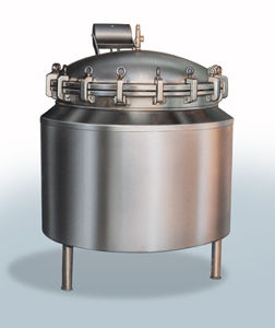 Autoclave de processo - M. Serra, S.A. - vertical / para a indústria alimentícia