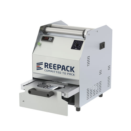 Seladora de bandejas linear - REESEAL 25 series - Reepack S.r.l. Soc. Unip. - semiautomática