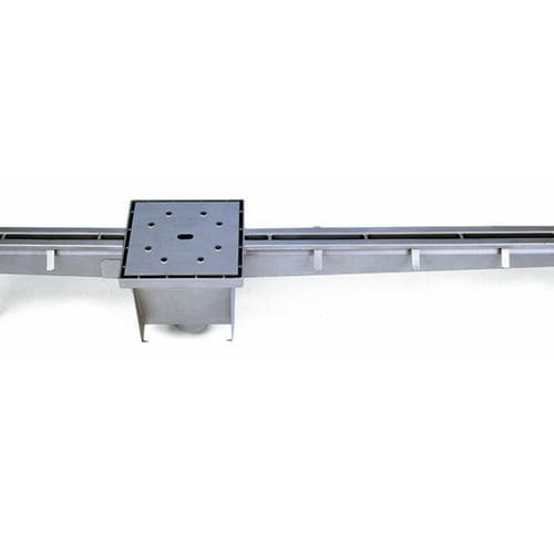 Calha de piso em aço inoxidável - RA00000 series - Roser Construcciones Metalicas S.A. - com grelha / de fenda / de piso